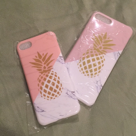 LAST CHANCE! Pineapple iPhone 8 Rubber Case - Picture 3 of 4